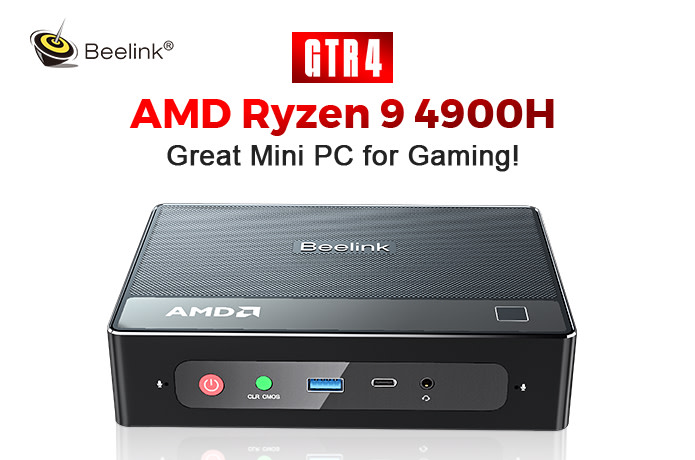 Mini Sistem Gaming PC  AMD Ryzen™ 9 4900H